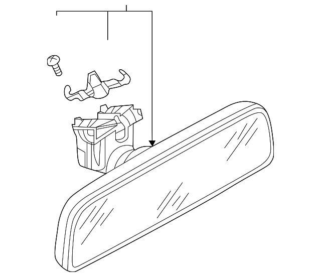 Mirror Inside 3C0-857-511-J-9B9 - View 75