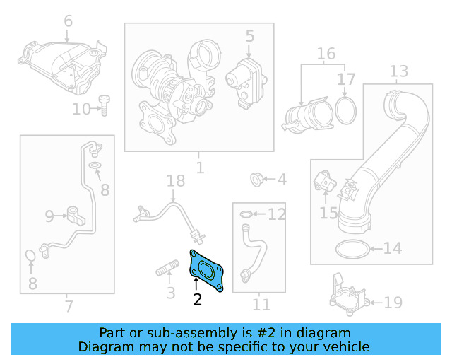 Converter & Pipe Gasket 5C0-253-115-A - View 17