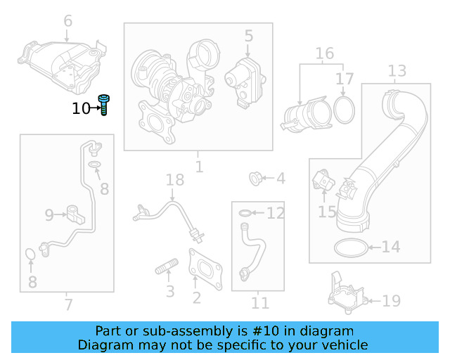 Oil Feed Tube Bolt N-104-056-04 - View 4