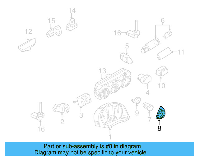 Cap 5K0-905-875-A - View 8