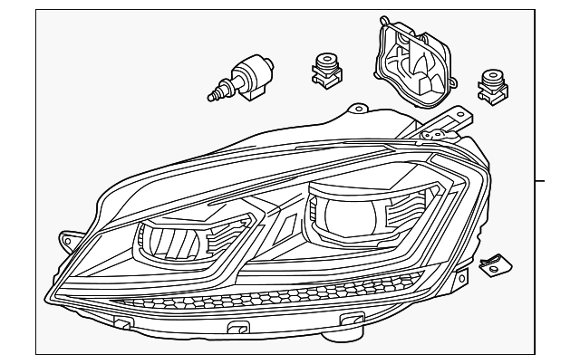 Headlamp Assembly 5GM-941-006-E - View 6