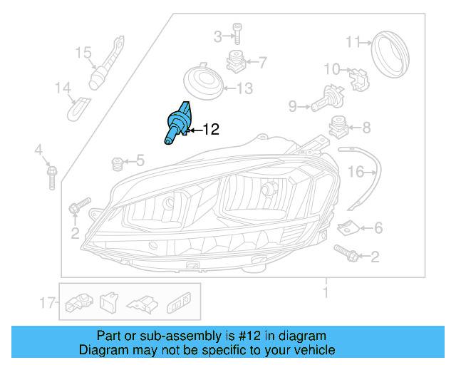 Low Beam Bulb N-103-201-06 - View 4