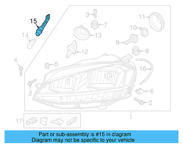 Signal Bulb Socket 5G0-941-319-C - View 4