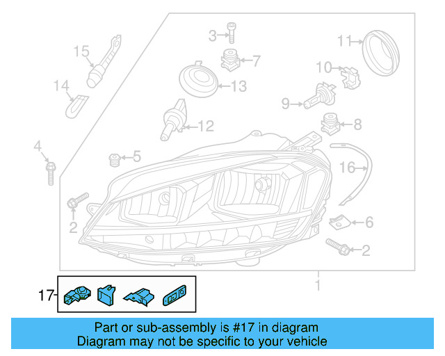 Repair Kit 5G0-998-225-B - View 6