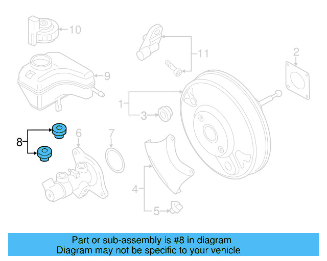 Master Cylinder Plug 357-611-817 - View 56