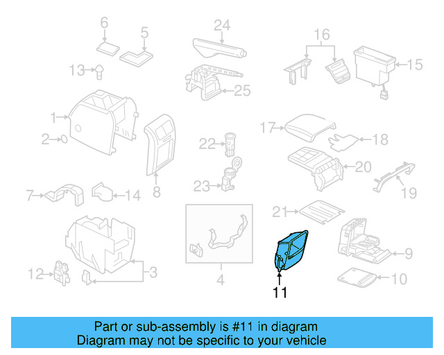 Storage Tray 1K5-863-383-C-81U - View 5