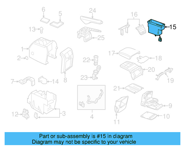 Storage Box 1K0-857-925-E-1QB - View 13