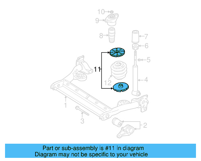 Spring Seat 4B0-512-149 - View 2