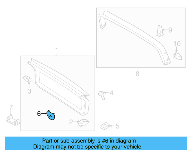 Cap 1K9-867-727-A-82V - View 6