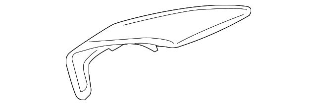 Upper Rail 1C0-809-582-L - View 3