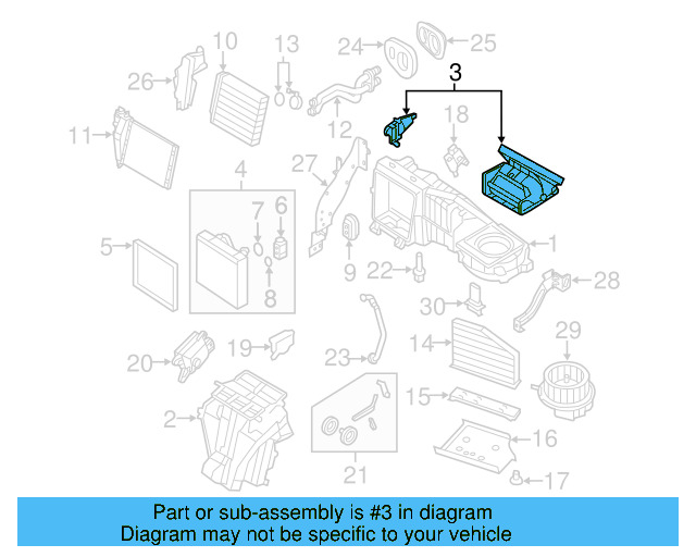 Intake Duct 3C0-898-304-D