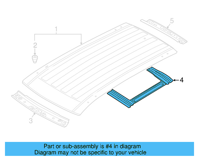 Roof Frame 3CN-817-287