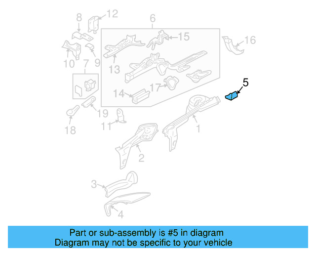 Reinforced Plate 1C0-810-477 - View 4