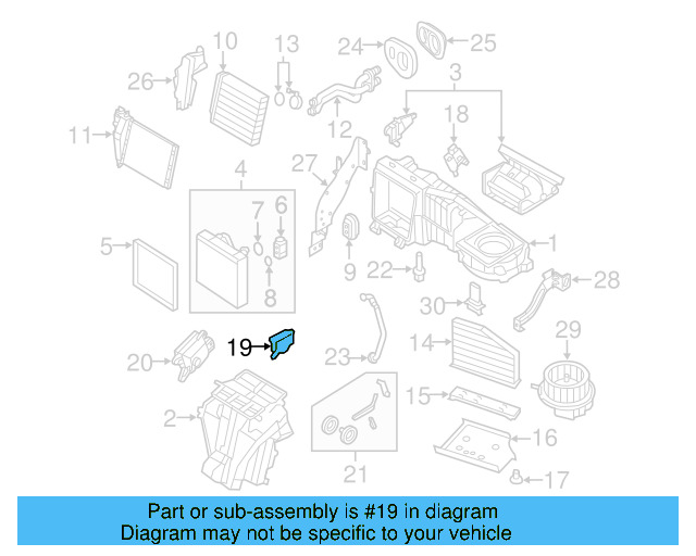Adjust Motor 3C1-907-511-F - View 21