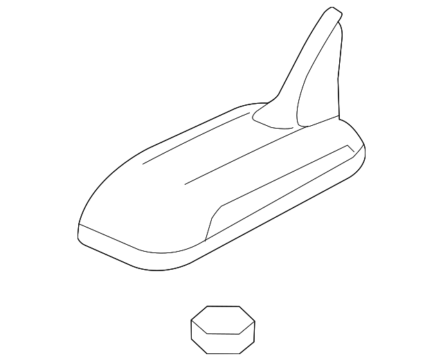 Antenna Mast 1J0-035-849-E - View 9