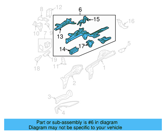 Rail Assembly 1C0-803-091-F