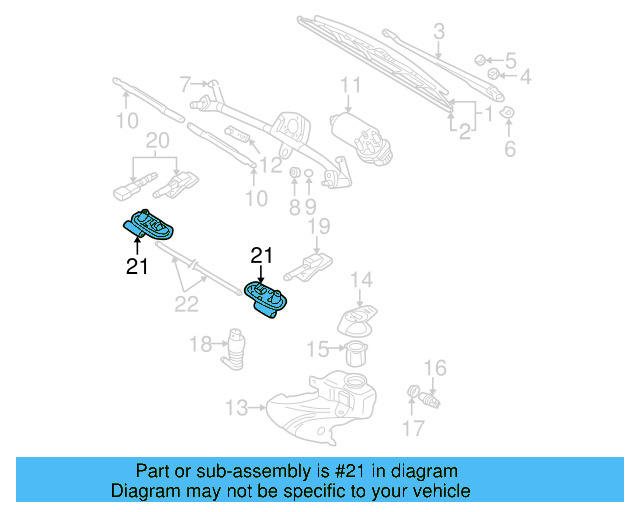 Nozzle Grommet 3B0-955-837-B - View 4