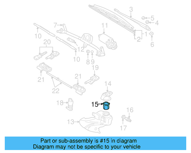 Level Sensor Seal 7M0-919-382 - View 55