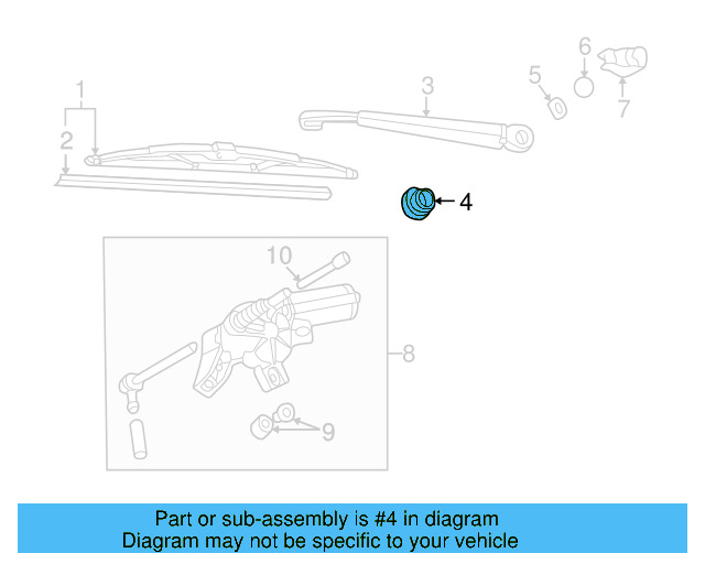 Gasket 8D9-955-758-A - View 7