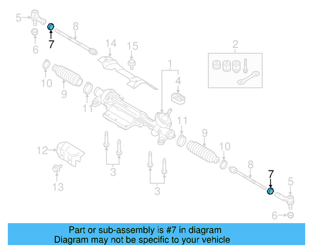 Outer Tie Rod Lock Nut N-909-429-02 - View 19