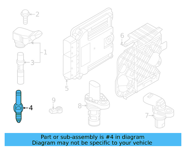 Spark Plug 05E-905-626 - View 2