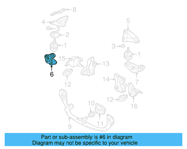 Mount Bracket 8E0-199-352-N - View 30