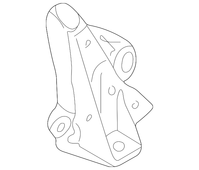 Trans Support 8D0-399-107-T - View 2