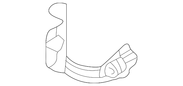 Vapor Canister Bracket 1HM-201-827-A