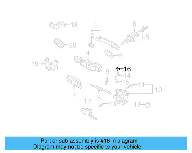 Knob 3B0-837-187-B-01C - View 10