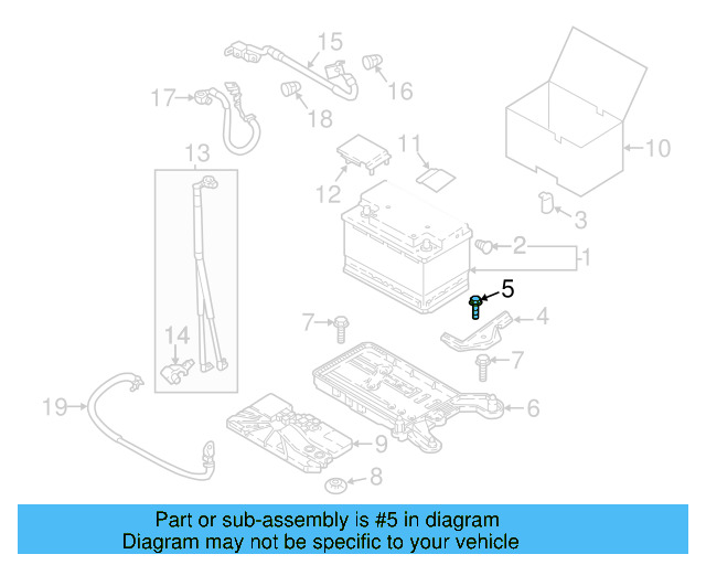 Hold Down Clamp Bolt N-106-756-02 - View 6