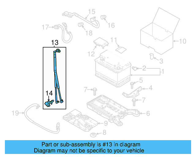 Negative Cable 5QA-915-181-C - View 5