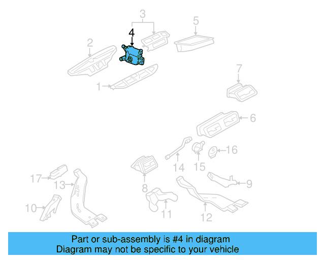 Adjust Motor 3C0-907-511 - View 5