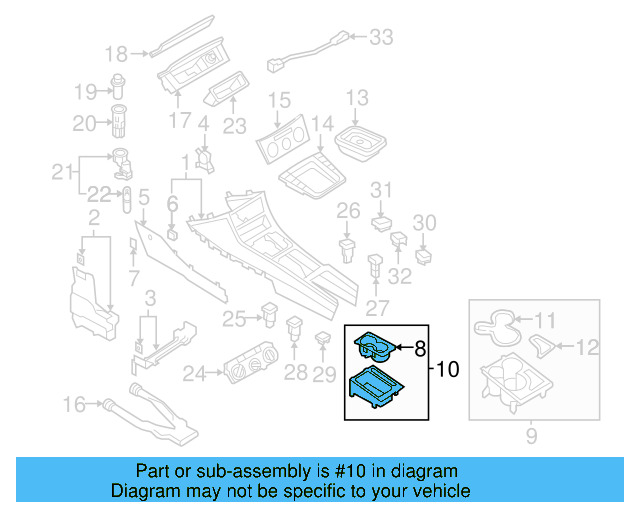Floor Duct 3C1-819-151 - View 7