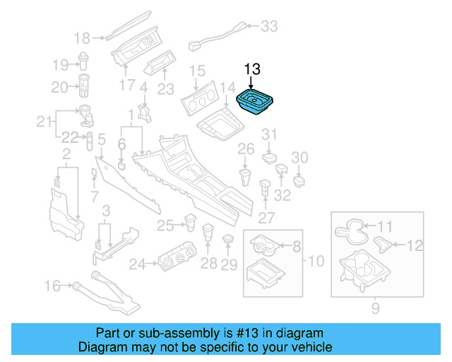 Rear Duct 8U0-819-801-A