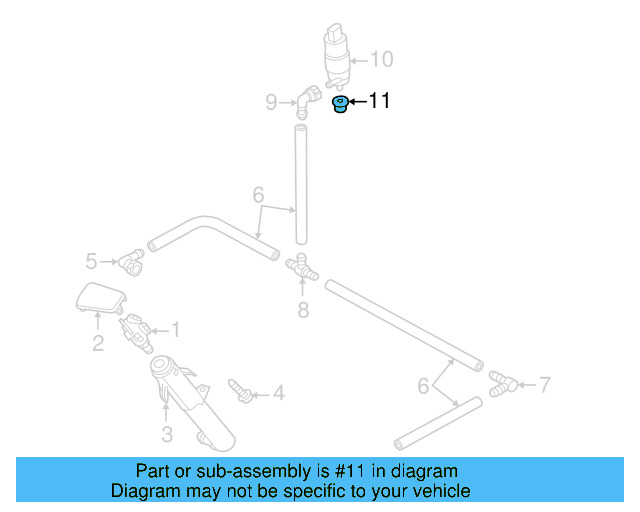 Washer Pump Seal 431-955-465-A - View 13