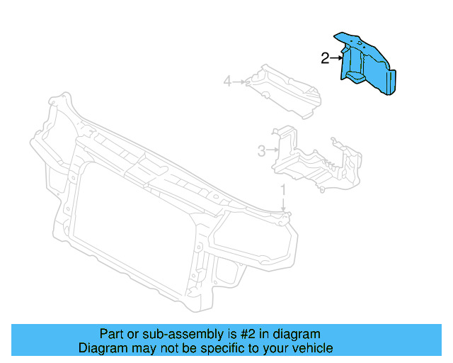 Air Guide 1J0-805-965-D-B41 - View 4