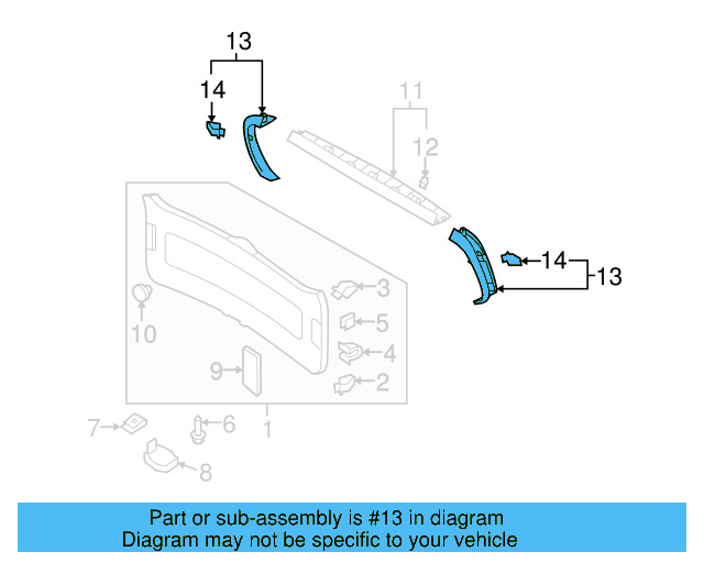 Side Trim Panel Screw N-906-986-06 - View 95