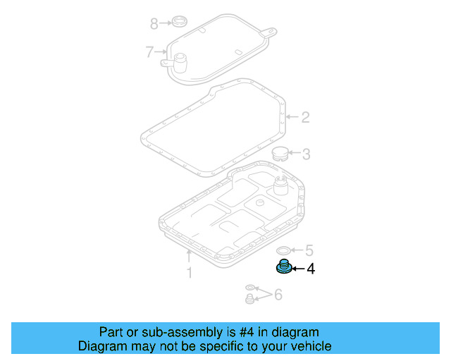 Drain Plug 01V-321-376 - View 4