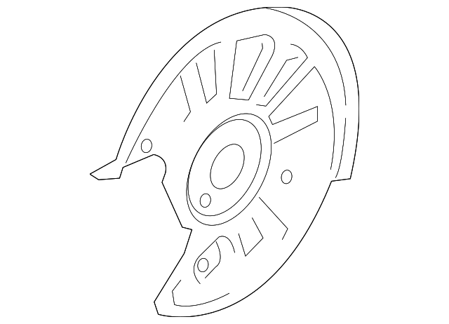 Splash Shield 5Q0-615-612-P - View 3