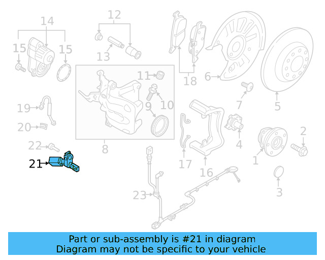 ABS Sensor WHT-007-147-B - View 6