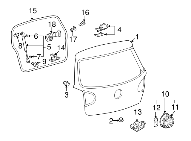 Support Strut Clamp 443-823-397 - View 62