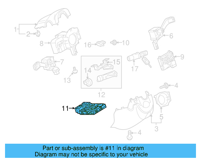 Control Module 1K0-953-549-BK - View 12