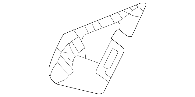 Corner Trim Seal 2GJ-837-368-A