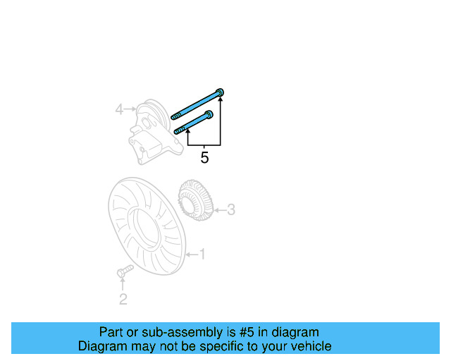 Mount Bracket Bolt N-044-714-1 - View 8
