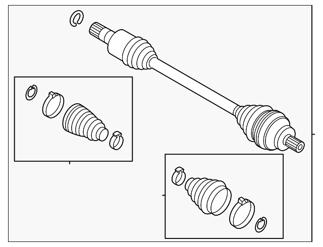 Axle Assembly 1EK-501-203 - View 2