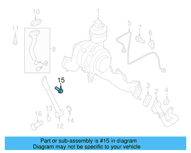 Tube Lower Bolt WHT-000-494 - View 24
