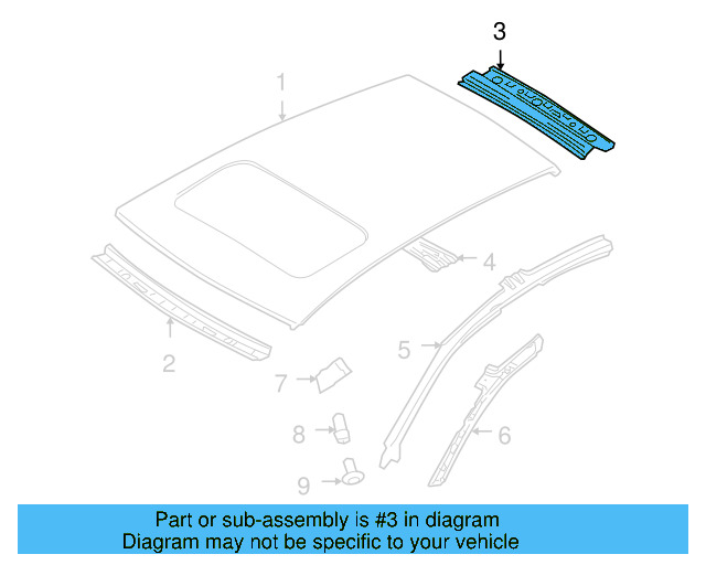 Rear Header 1J5-817-161-A - View 8