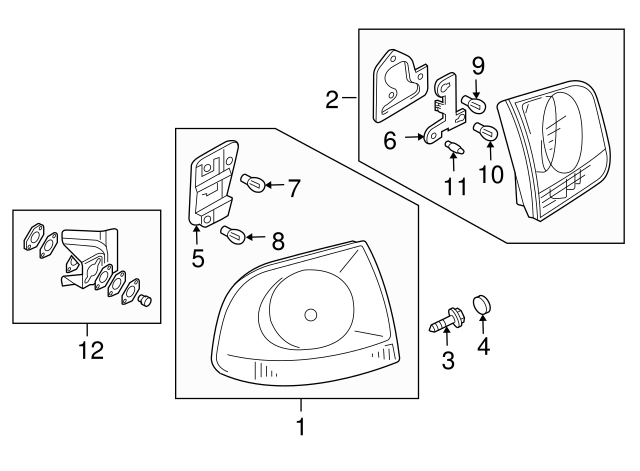 Tail Lamp Bulb N-102-510-02