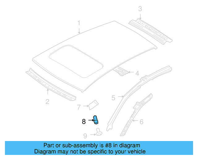 Reinforced Plate Rivet N-910-389-01 - View 5