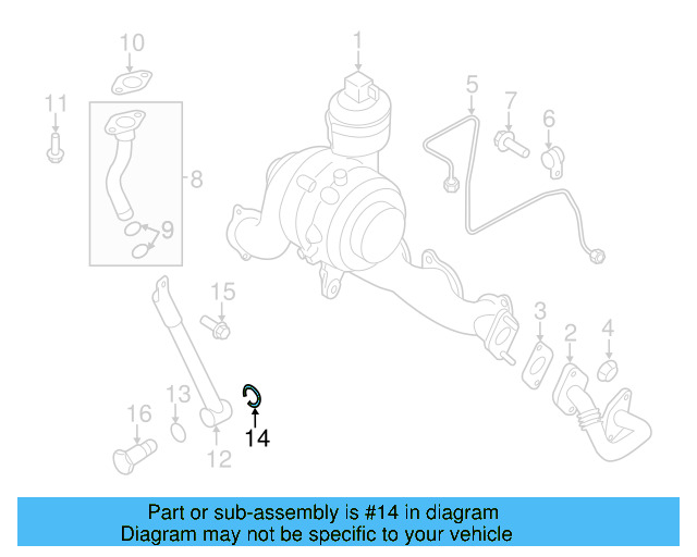 Return Line Gasket 03L-145-757-Q - View 13